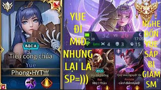 Top Yue  Tướng Siêu Hỗ Trợ Yue Và Nghe Đồn Là Yue Sắp Bị Giảm Sức Mạnh Về Dame  liên quân mobile [upl. by Afaw]