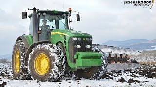 John Deere 8430  Kverneland PB100 [upl. by Pass983]