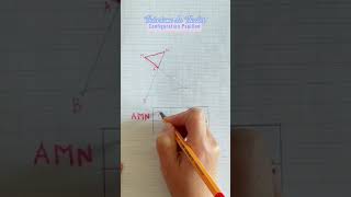 Théorème de Thalès  Méthode Facile maths mathscollege mathtricks shorts [upl. by Larrabee]