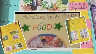 MultiDisciplinary Project on FOOD  mdp  SchoolProject [upl. by Letnoj415]