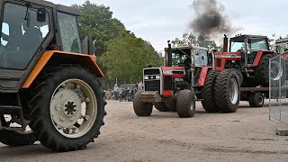 Historisch Festival Panningen 2023 Zondag deel 7 Driving  Historic Festival Tractors Netherlands [upl. by Norvan]