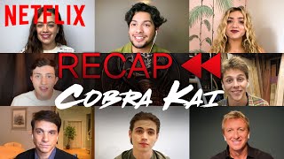 Get Ready for Cobra Kai Season 3 Official Cast Recap of Season 1 amp 2  Netflix [upl. by Amihc]