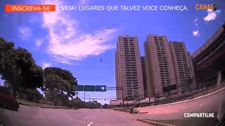 SAINDO DE TAGUATINGA SHOPPING PARA O NOVO VIADUTO EM FRENTE O PARQUE DA CIDADE E SUDOESTE DF [upl. by Niatsirhc547]