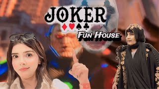 Joker fun house in Dubai  shukal mela😂  faryal fariryy vlog [upl. by Nanor]