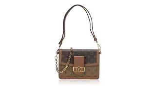 Louis Vuitton Monogram Reverse Dauphine MM [upl. by Pulling]