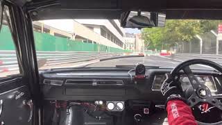 Alfa Giulia Ti 164 Fastest Lap  PAU Historic GP [upl. by Simsar]