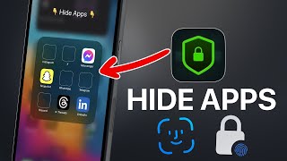 Hide Apps on iPhone QUICKLY [upl. by Hahnke]