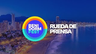 Rueda de prensa  sorteo finalistas  Benidorm Fest 2024 [upl. by Iluj]