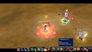 Silkroad Online How To Play Warrior  Warlock  PvPerz 11D Warrior  Warlock vs Rogue  Cleric [upl. by Ney]