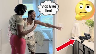 LYING TO OUR SUBSCRIBERS TO SEE HOW MY HUSBAND WOULD REACT  prank backfire [upl. by Adiol]