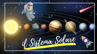 ✨Il Sistema Solare spiegato ai bambini della scuola primaria [upl. by Ardnassak]