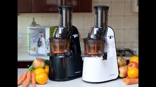 BERLINGER MAX350W PROFESIONALNA WYCISKARKA SOKOWIRÓWKA SLOW JUICER WOLNO OBROTOWA [upl. by Zobkiw20]