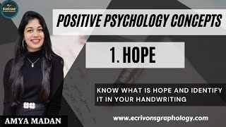 CONCEPT OF HOPE Positive Psychology By Amya Madan [upl. by Asirret]