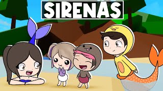 Me Adopta Una Familia de Sirenas en Brookhaven Roblox [upl. by Mcnair]