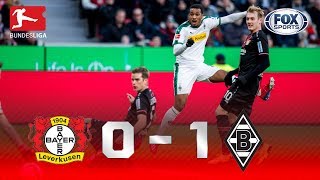 Bayer Leverkusen  Borussia Mönchengladbach 01  GOLES  Jornada 18  Bundesliga [upl. by Ellswerth]