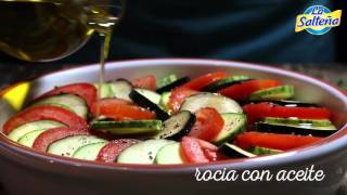 Receta Ratatouille fácil – La Salteña [upl. by Nylqcaj]