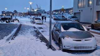 A TYPICAL WINTER DAY IN REYKJAVIK ICELAND [upl. by Adraynek]