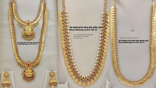 lightweight kasulaperu collection with weight and price details  Indian traditional jewellery [upl. by Chinua329]