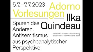 AdornoVorlesung 2023 Ilka Quindeau »Der Vorwurf des Antisemitismus« 33 [upl. by Debo]