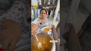 Rohini ke Double Decker Wale Chole Chawal in Rs40 indianstreetfood viralvideo shorts [upl. by Townshend517]