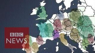 EU immigration rules  in 90 seconds  BBC News [upl. by Trubow]