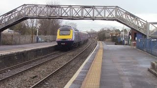 Trains at Patchway SWML  140117 [upl. by Frazer]