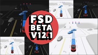 🎄FSD Beta v121  2023443010 Release Notes [upl. by Chemar62]