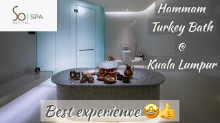 Turkey Hammam Ritual Bath in Kuala Lumpur Best experience 😎 [upl. by Atilrak]