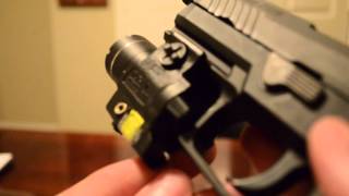 Streamlight TLR4 Tactical Flashlightlaser Review [upl. by Akemad642]