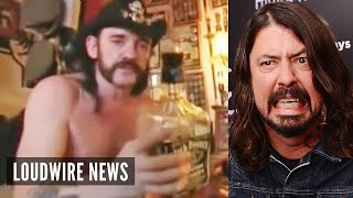 Dave Grohl Recalls Lemmy Kilmisters Disgusting Apartment [upl. by Ahsenra137]