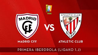 🎧 AUDIO LIVE  Madrid CFF vs Athletic Club  Primera Iberdrola 202122 I J 1 jardunaldia [upl. by Lynett366]