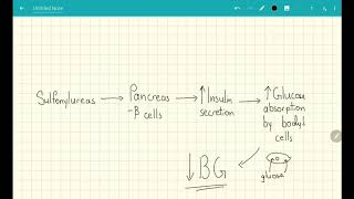 Sulfonylureas Explained in 2 Minutes [upl. by Wahlstrom]