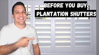 Beginners Guide to Plantation Shutters  Complete Shoppers Checklist [upl. by Josselyn]