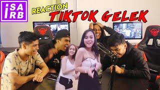 Reaction Tiktok Gelek  Ft iSARB Clan [upl. by Ynnub]