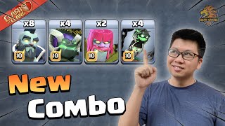 TOP 5 COMBO Dễ Đánh Nhất Sự Kết Hợp Điên Rồ Halloween Clash of clans  Akari Gaming [upl. by Voe291]