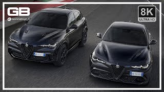 Alfa Romeo Quadrifoglio SUPER SPORT  GIULIA amp STELVIO 8K [upl. by Cora]