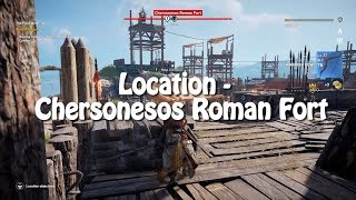 Assassins Creed Origins Location  Chersonesos Roman Fort [upl. by Naenaj]