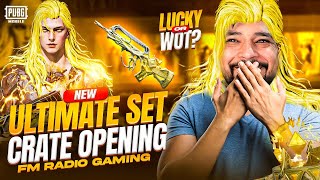 New Ultimate Cloud Courtyard Set Crate Opening 🥵  Giveaway 🎁  PUBG MOBILE [upl. by Sileray]