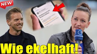 Heiß Almuth Schult verrät ihr die SMS von Julian Nagelsmann Wie ekelhaft [upl. by Kalam]