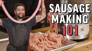 Making Sausage Meat Jesse  Brewed for Food Education Series [upl. by Annoyt]