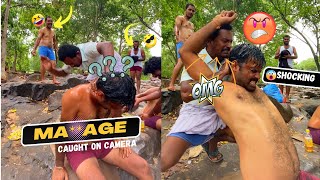 Hogenakkal 👌Super🤣Fun Massage🤣✅  Shocking😲🔥Body ☑Massage💆‍♂️hogenakkal viral freeworldhogenakkal [upl. by Ilanos45]