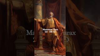 The Barbarian Emperor  Maximinus Thrax  235  238 AD  Ancient Rome shorts history funfact [upl. by Homovec330]