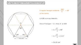 How to Construct a Regular Hexagon  Example [upl. by Alolomo]