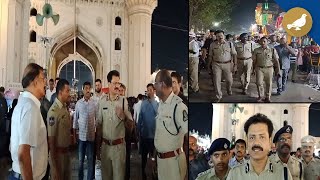 Commissioner Police Hyderabad pays surprise visit to Old City [upl. by Ciapas]