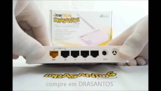 DRASANTOS  OIW2431apgn Ap Cliente Repetidor Wds Roteador Wifi Wireless 150mb N [upl. by Westland]