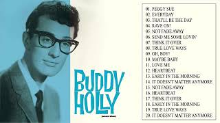 BRAND NEW Buddy Holly Greatest Hits TOP 20 BEST SONGS BY BUDDY HOLLY D SAWH amp E LEE HD HQ [upl. by Llerrehs]