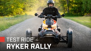 2022 CanAm Ryker Rally Test Ride amp Review [upl. by Brittne688]