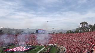 Rose bowl 2018 Flyover [upl. by Sokul]