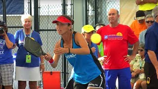 Pro Mixed Doubles Gold  Minto US Open Pickleball Championships 2017  aired on CBS Sports Network [upl. by William]