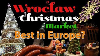 Wroclaw Christmas Market  Best Christmas Market in Europe [upl. by Pierrepont]